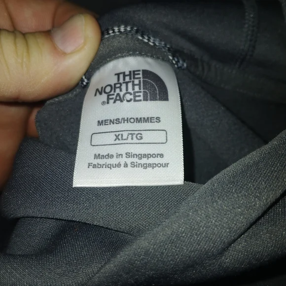 The North Face Men's Gray and Gold Hoodie - Picture 2 of 2